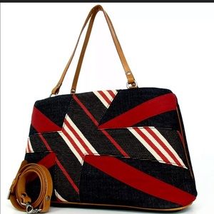 Burberry blue label 2way handbag